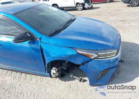 2022 Kia Forte Gt from USA, damaged, VIN 3KPF44AC3NE443918